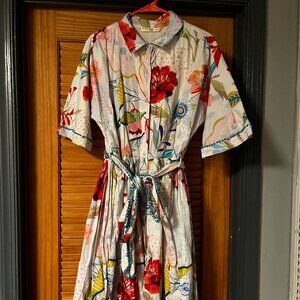 Eshaki Shirt Dress with Pretty Detail